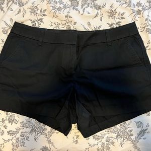NWT J Crew Classic chino short- black